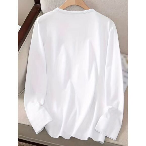 NWT Woman’s SZ S White Perfectly Imperfect Leopard Print Casual Top - Picture 3 of 6